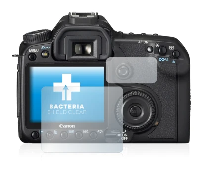 Image de l'appareil Canon EOS 40D avec une grande variété de protections d'écran.