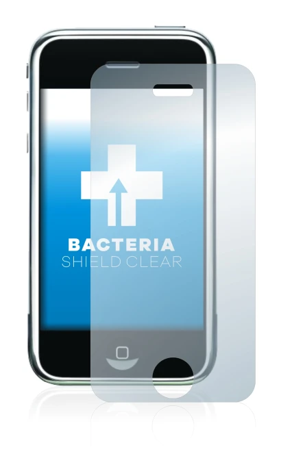 Image de l'appareil Apple iPhone 2G avec une grande variété de protections d'écran.