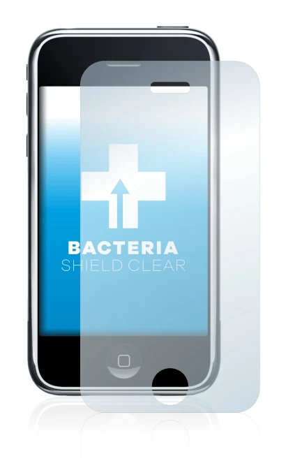 Image de l'appareil Apple iPhone 3G avec une grande variété de protections d'écran.
