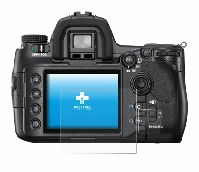 Image de l'appareil Sony Alpha 900 (DSLR-A900) avec une grande variété de protections d'écran.