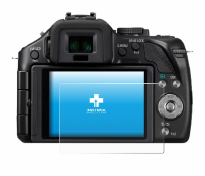 Image de l'appareil Panasonic Lumix DMC-G5 avec une grande variété de protections d'écran.