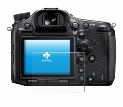 Image de l'appareil Sony Alpha 99 avec une grande variété de protections d'écran.