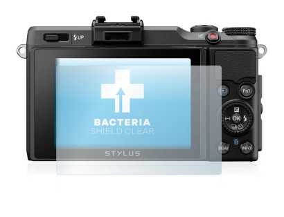 Image de l'appareil Olympus Stylus XZ-2 avec une grande variété de protections d'écran.