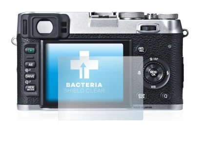 Image de l'appareil Fujifilm X100S avec une grande variété de protections d'écran.