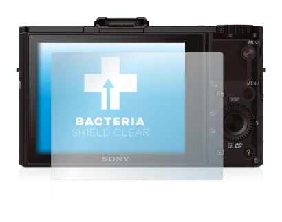 Image de l'appareil Sony Cyber-Shot DSC-RX100 II avec une grande variété de protections d'écran.