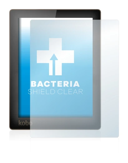 Image de l'appareil Kobo Aura avec une grande variété de protections d'écran.