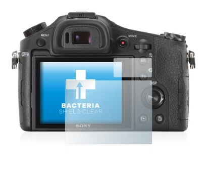 Image de l'appareil Sony Cyber-Shot DSC-RX10 avec une grande variété de protections d'écran.