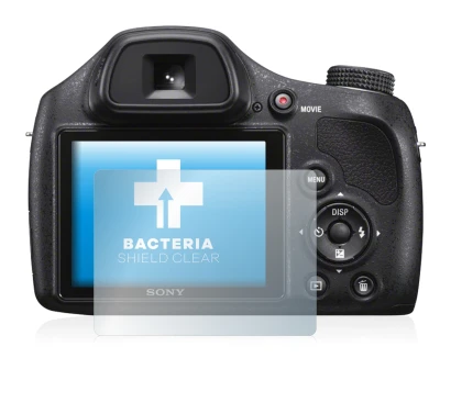 Image de l'appareil Sony Cyber-Shot DSC-H400 avec une grande variété de protections d'écran.
