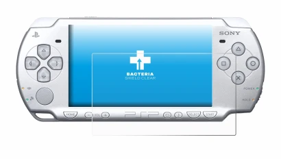 Image de l'appareil Sony PSP 2004 avec une grande variété de protections d'écran.