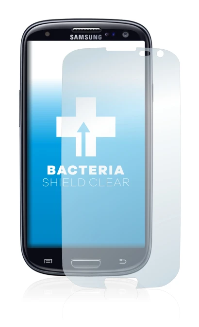 Image de l'appareil Samsung Galaxy S3 Neo I9300I avec une grande variété de protections d'écran.