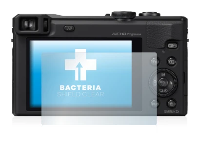 Image de l'appareil Panasonic Lumix DMC-TZ60 avec une grande variété de protections d'écran.