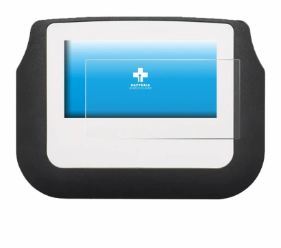 Image de l'appareil Signotec Signature Pad Sigma avec une grande variété de protections d'écran.