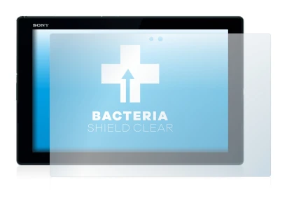 Image de l'appareil Sony Xperia Z4 Tablet avec une grande variété de protections d'écran.