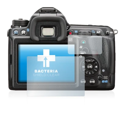 Image de l'appareil Pentax K-3 II avec une grande variété de protections d'écran.