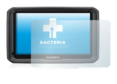 Image de l'appareil Garmin dezl 770 LMT-D avec une grande variété de protections d'écran.