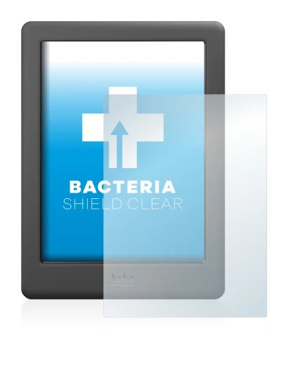 Image de l'appareil Kobo Glo HD avec une grande variété de protections d'écran.
