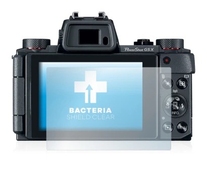 Image de l'appareil Canon PowerShot G5 X avec une grande variété de protections d'écran.