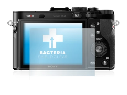 Image de l'appareil Sony Cyber-Shot DSC-RX1R II avec une grande variété de protections d'écran.