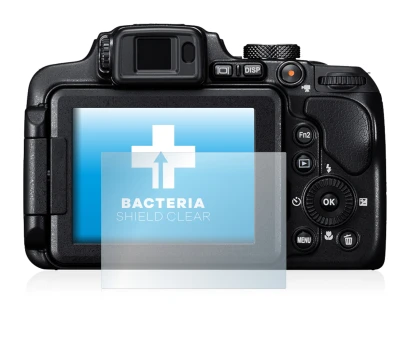 Image de l'appareil Nikon Coolpix B700 avec une grande variété de protections d'écran.