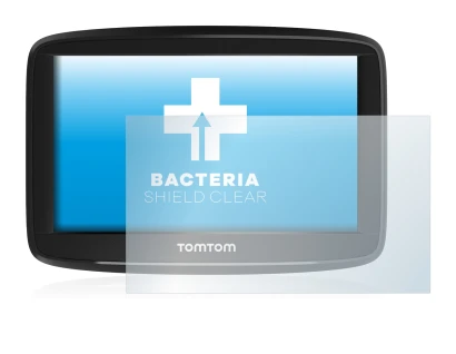 Image de l'appareil TomTom Start 52 avec une grande variété de protections d'écran.