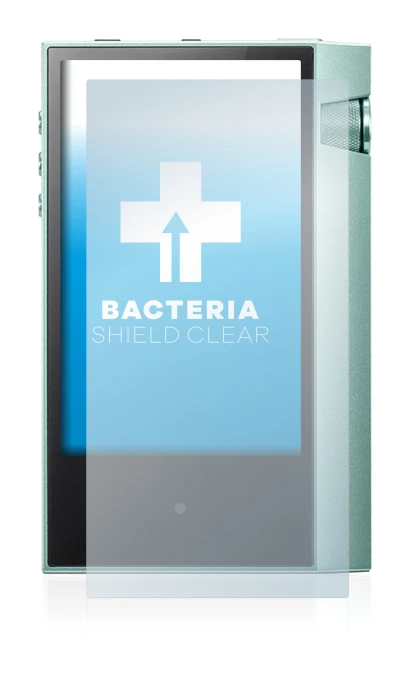 Image de l'appareil Astell&Kern AK70 avec une grande variété de protections d'écran.