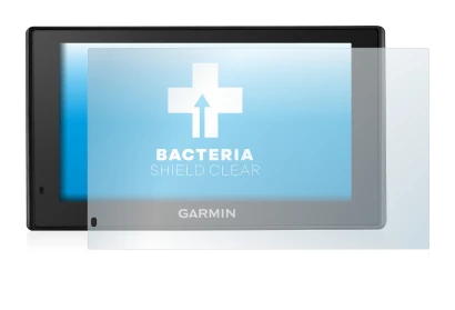 Image de l'appareil Garmin DriveTrack 70LM avec une grande variété de protections d'écran.