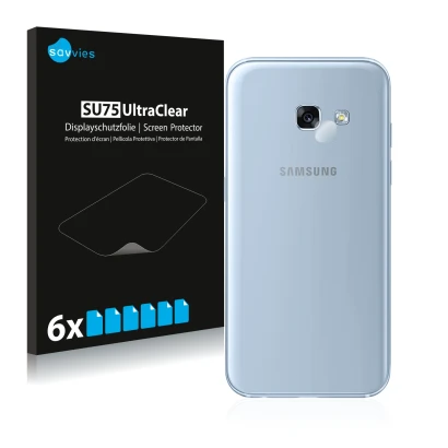 Face avant d’un emballage produit avec le logo de la marque upscreen. À côté, l’appareil Amazon Kindle 2016 (8ème Gen.) est re