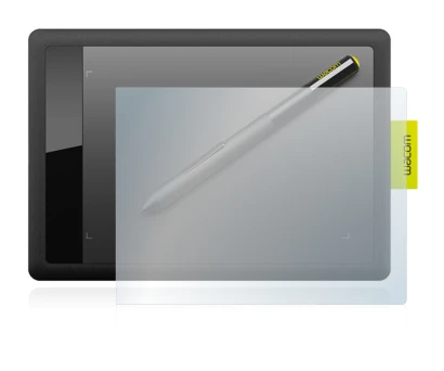 Image de l'appareil Wacom One s CTL-471 avec une grande variété de protections d'écran.