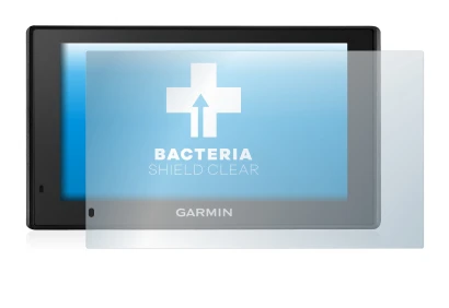 Image de l'appareil Garmin DriveSmart 51 LMT-D avec une grande variété de protections d'écran.