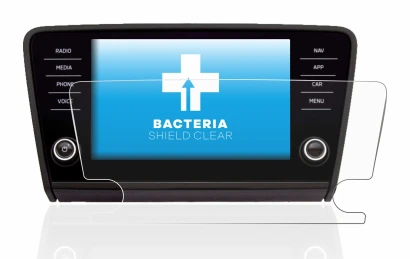 Image de l'appareil Skoda Octavia 2017 Infotainment System avec une grande variété de protections d'écran.