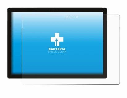 Image de l'appareil Microsoft Surface Pro 5 2017 avec une grande variété de protections d'écran.