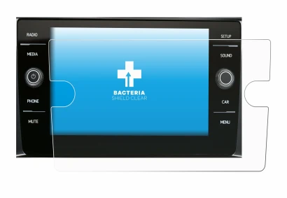 Image de l'appareil Volkswagen Composition Media 2017 avec une grande variété de protections d'écran.