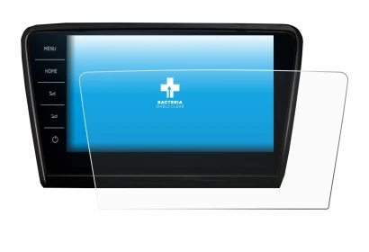 Image de l'appareil Skoda Octavia 2017 Infotainment System Columbus avec une grande variété de protections d'écran.