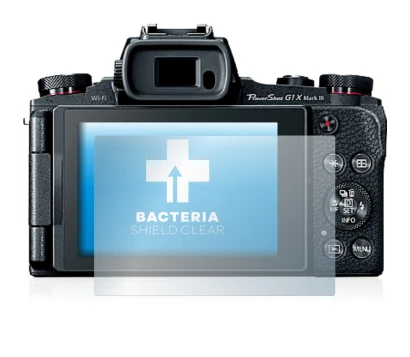 Image de l'appareil Canon PowerShot G1 X Mark III avec une grande variété de protections d'écran.