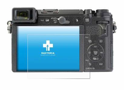 Image de l'appareil Panasonic Lumix DC-GX9 avec une grande variété de protections d'écran.