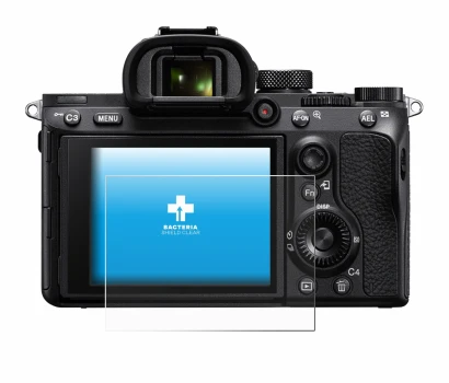 Image de l'appareil Sony Alpha 7 III (ILCE-7M3) avec une grande variété de protections d'écran.