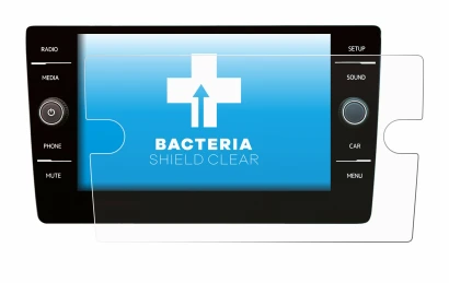 Image de l'appareil Volkswagen Golf 7 2019 Discover Media 8" avec une grande variété de protections d'écran.