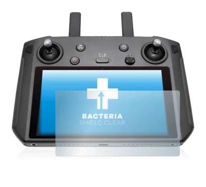 Image de l'appareil DJI Smart Controller avec une grande variété de protections d'écran.