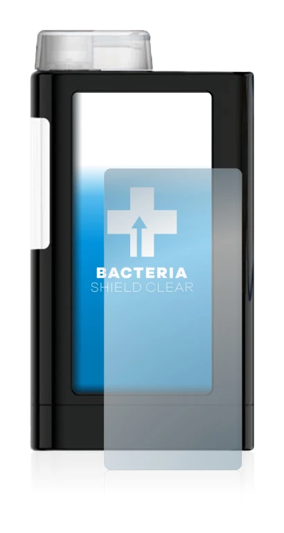 Image de l'appareil Mylife YpsoPump avec une grande variété de protections d'écran.