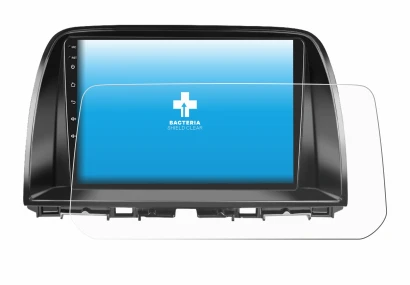 Image de l'appareil Mazda CX-5 2017 Infotainment System avec une grande variété de protections d'écran.