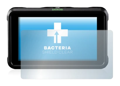 Image de l'appareil Atomos Shinobi avec une grande variété de protections d'écran.