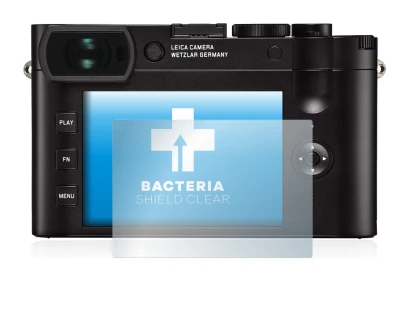 Image de l'appareil Leica Q2 avec une grande variété de protections d'écran.