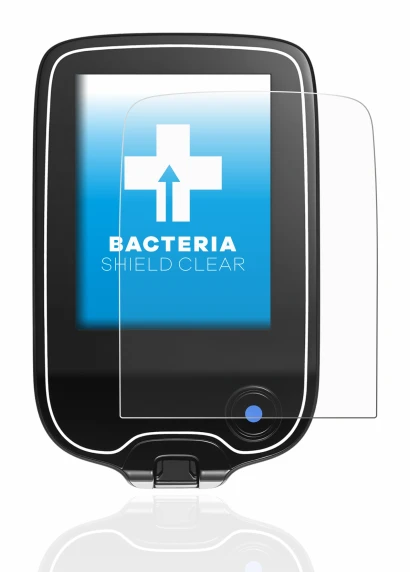 Image de l'appareil Freestyle Libre 2 avec une grande variété de protections d'écran.