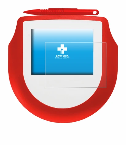 Image de l'appareil Signotec Signature Pad Omega NFC avec une grande variété de protections d'écran.