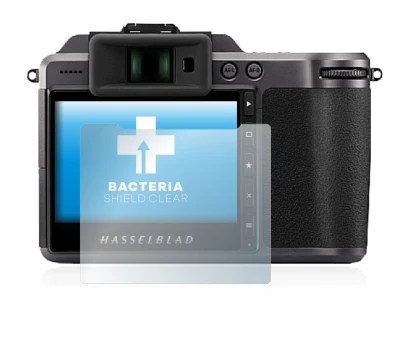 Image de l'appareil Hasselblad X1D II 50C avec une grande variété de protections d'écran.