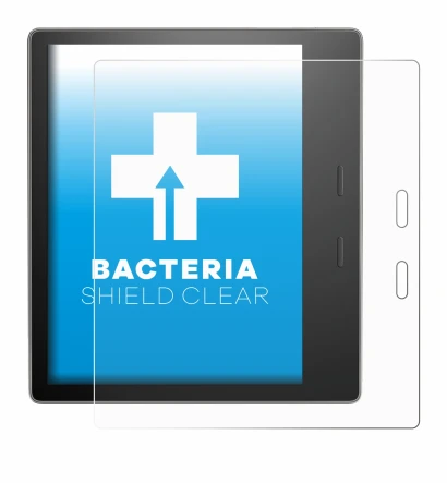 Image de l'appareil Amazon Kindle Oasis 2019 (10ème Gen.) avec une grande variété de protections d'écran.