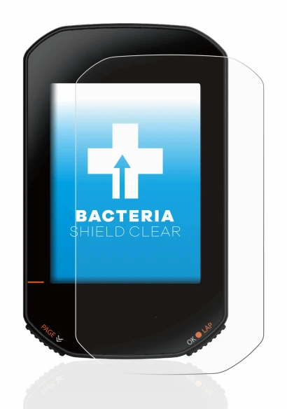 Image de l'appareil Bryton Rider 420 avec une grande variété de protections d'écran.