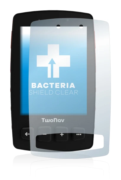 Image de l'appareil TwoNav Trail 2 avec une grande variété de protections d'écran.