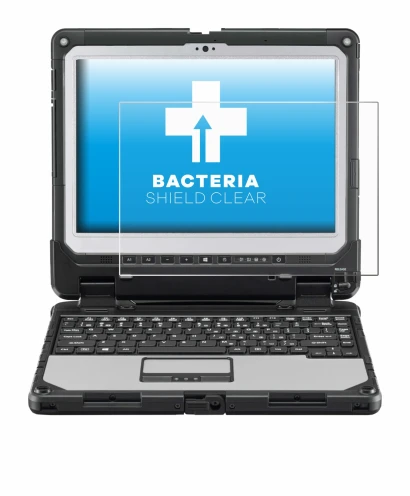 Image de l'appareil Panasonic Toughbook CF-33 avec une grande variété de protections d'écran.