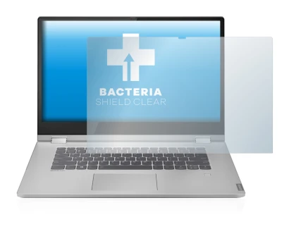 Image de l'appareil Lenovo IdeaPad C340 15" avec une grande variété de protections d'écran.